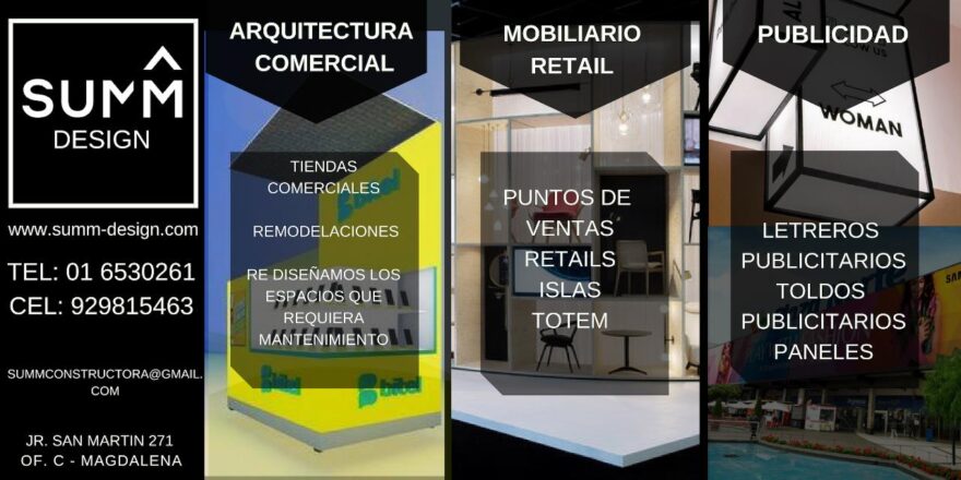 Módulos Retail y Arquitectura Comercial