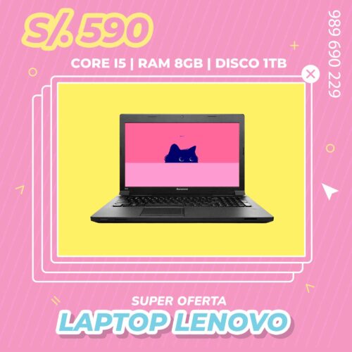 Venta Laptop Lenovo B590