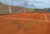 Construcción de Cancha de Tenis
