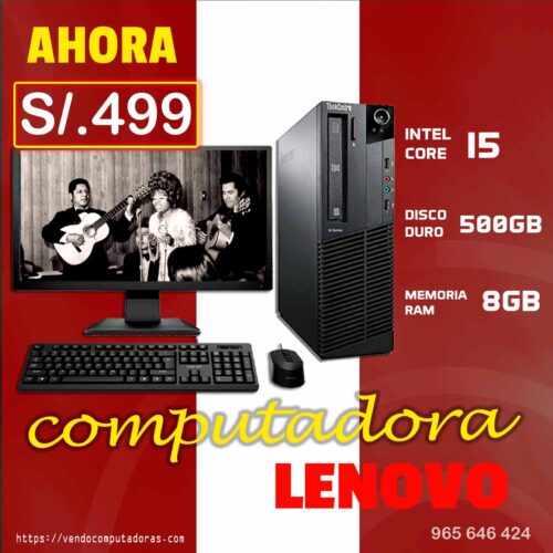 Computadora Lenovo Core i5 en oferta