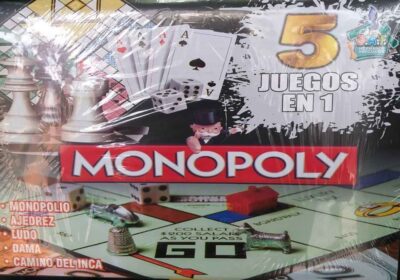 Juego Monopolio 5 en 1