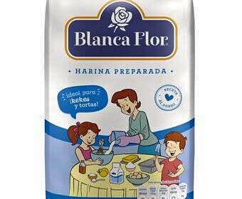 Harina preparada Blanca Flor por paquete y unidad