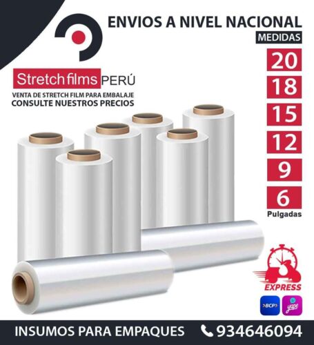 Stretch Film / DELIVERY todo Lima