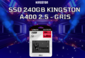 SSD 240GB Kingston A400 2.5 – Gris