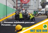 Chiclayo Asfaltado Imprimaciones MC 30 Riego de Liga RC 250 Reparación de Vías 2024