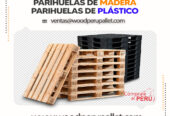Pallet o Parihuelas de Madera y Plástico