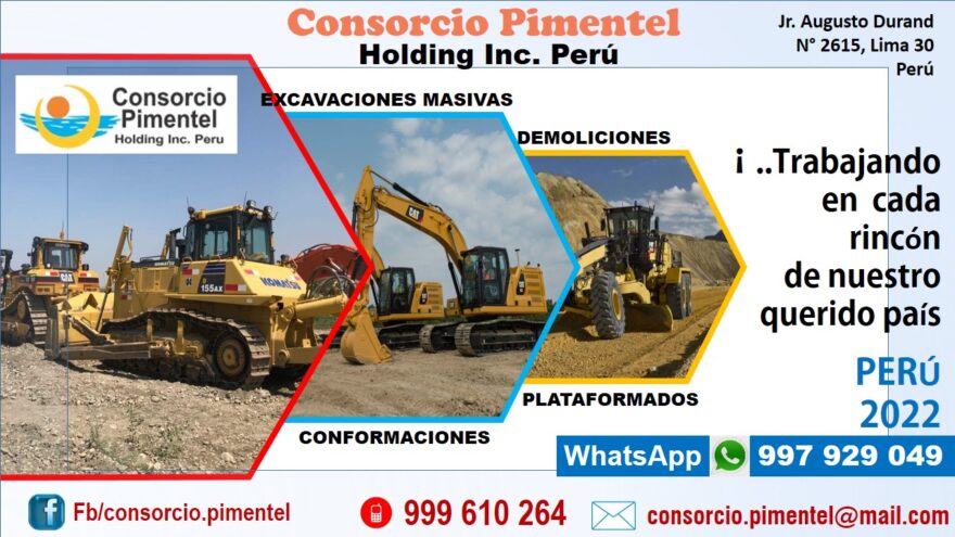 Chiclayo Demoliciones, Maquinaria, Movimiento de Tierras Masivos Perú 2023