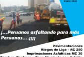Chiclayo Asfaltado Imprimaciones MC 30 Riego de Liga RC 250 Reparación de Vías 2024